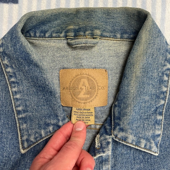 Vintage Arizona Jeans Co. denim jean jacket - Picture 6 of 11